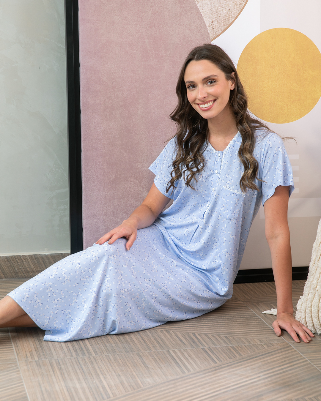 Women's lycra shirt, half sleeves, with a pocket