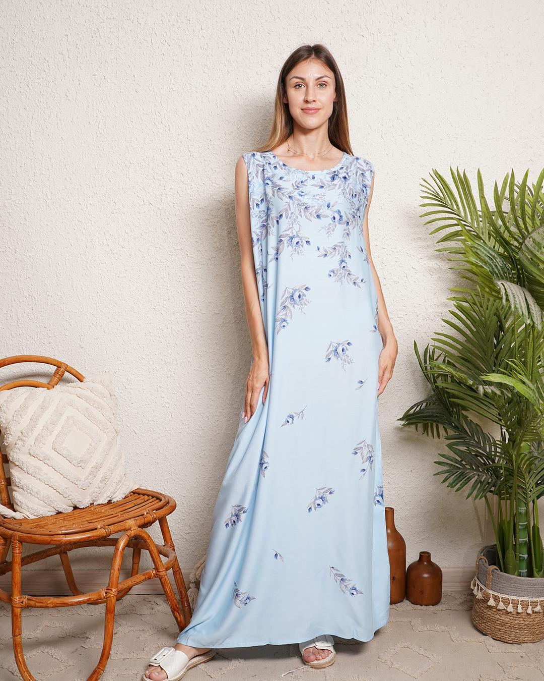 قميص فيسكوز كت طويل 7