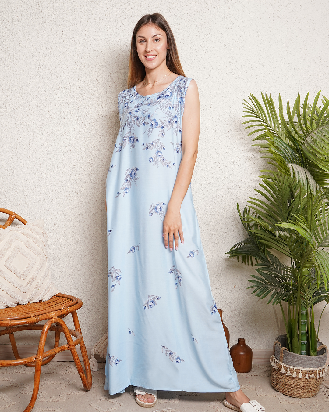 قميص فيسكوز كت طويل 7