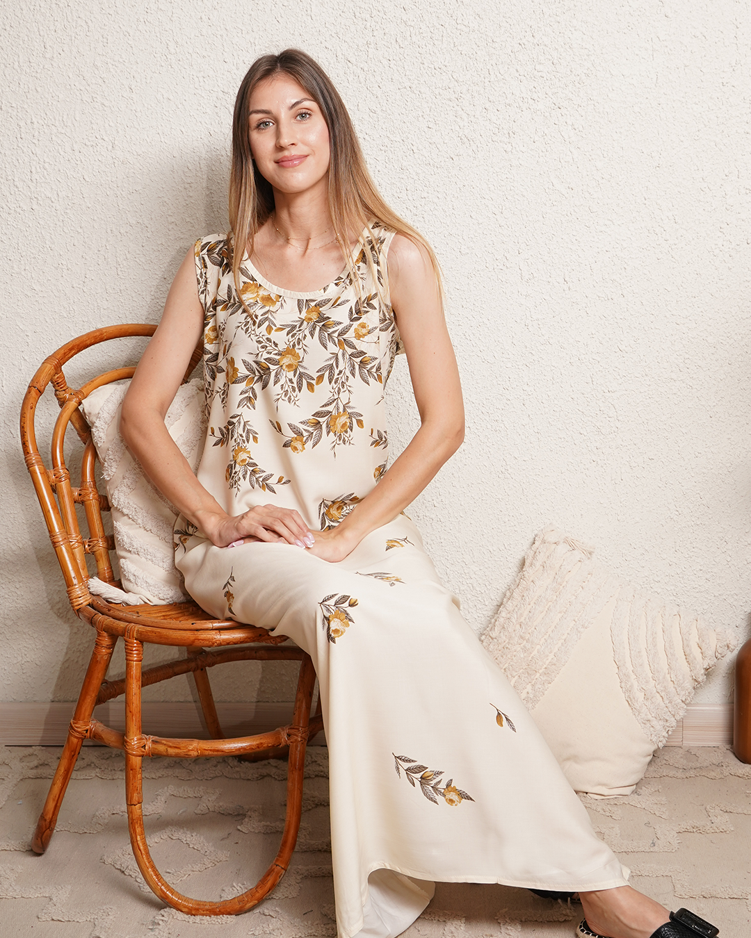 قميص فيسكوز كت طويل 7