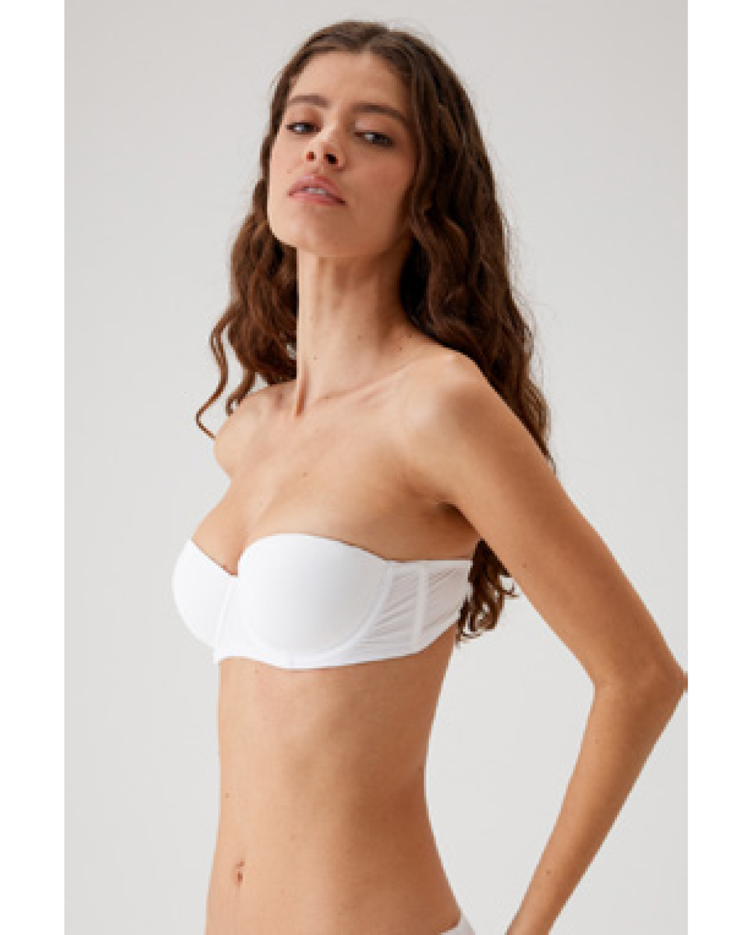 Verona Cup Strapless Single Bra-Push Up