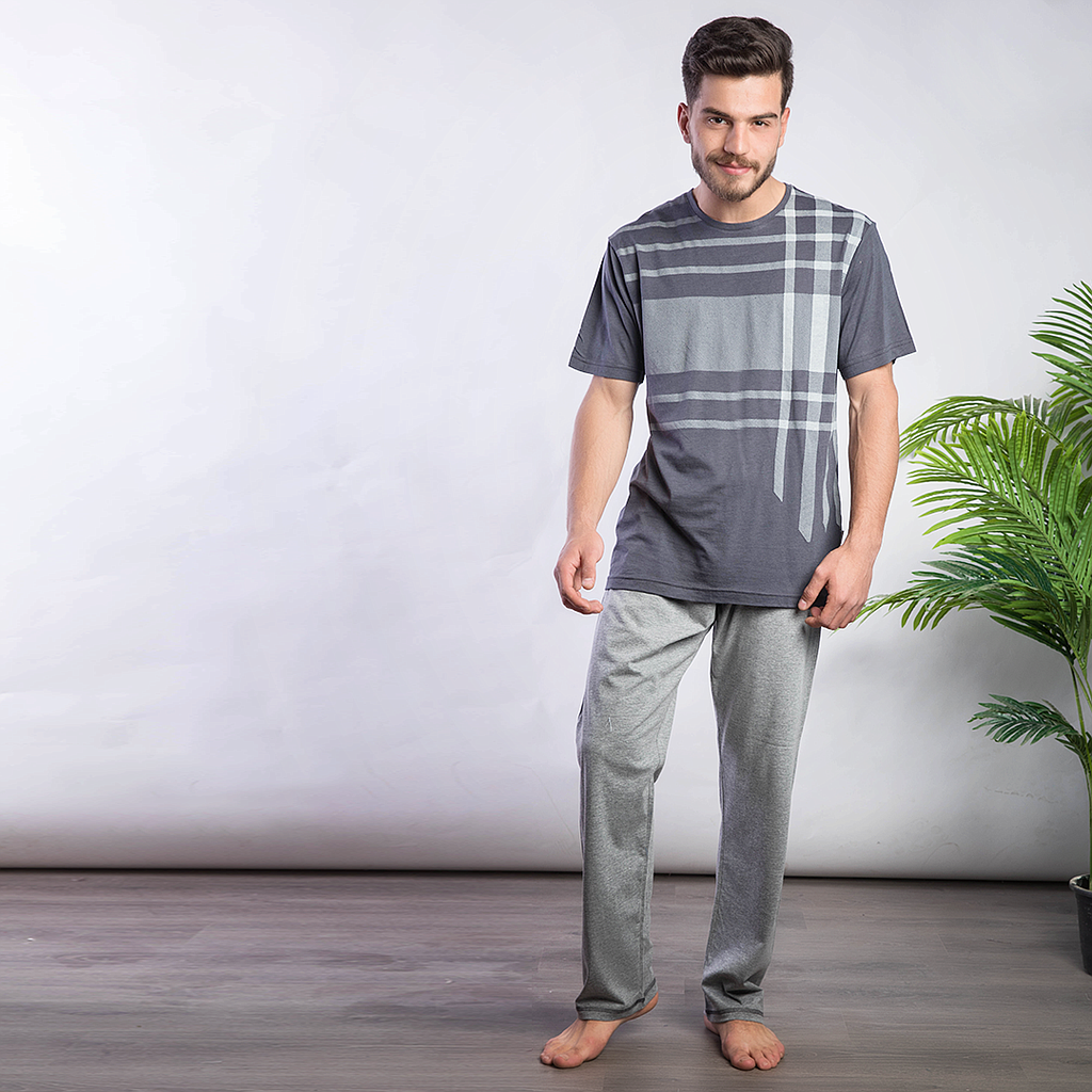 بيجاما نص كم كاروهات بنطلون - 2segypt