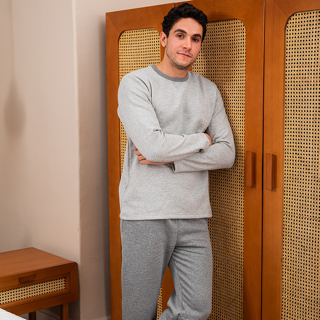 Striped بيجاما رجالي