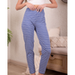 Striped women's trousers