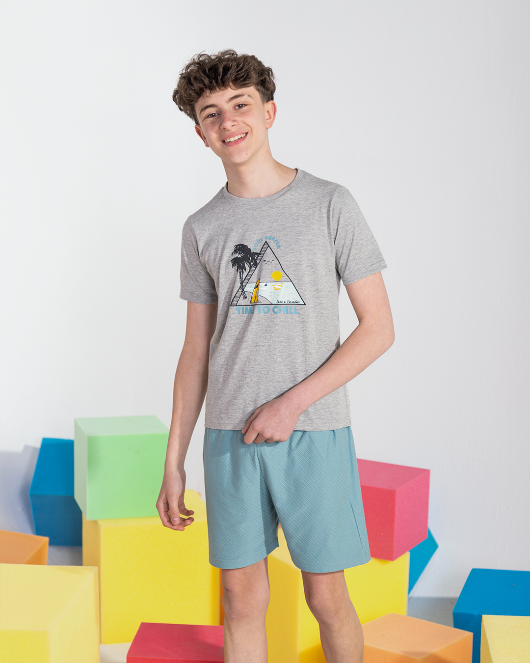 Time to Chill بيجاما أولادي جونيور