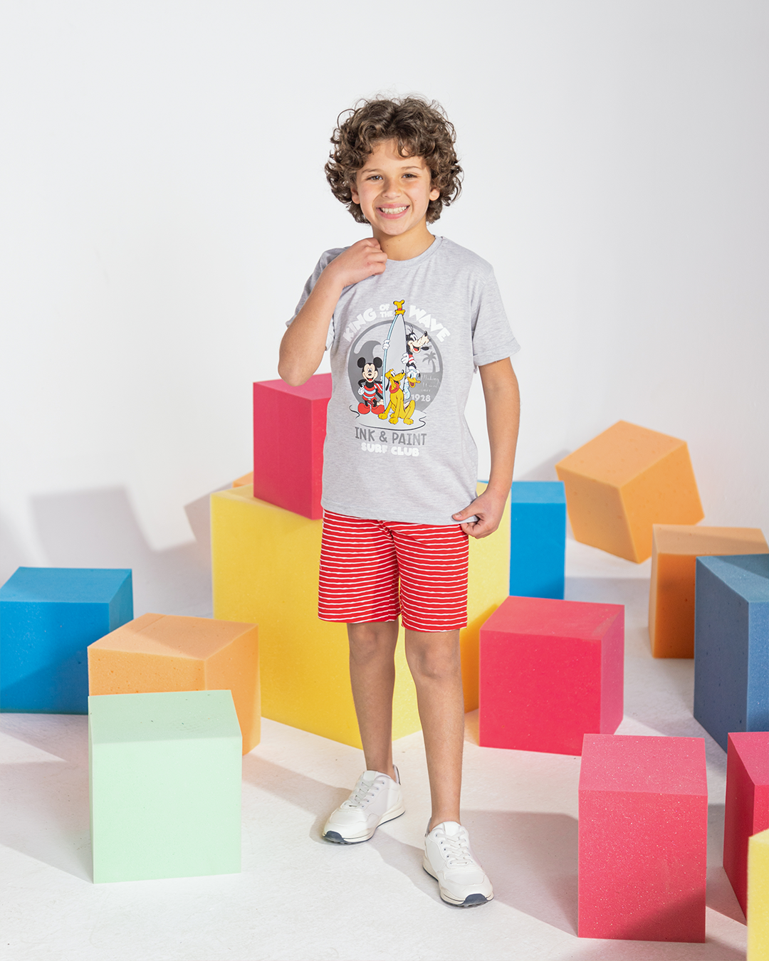 Mickey surfing Disney بيجامة أولادي