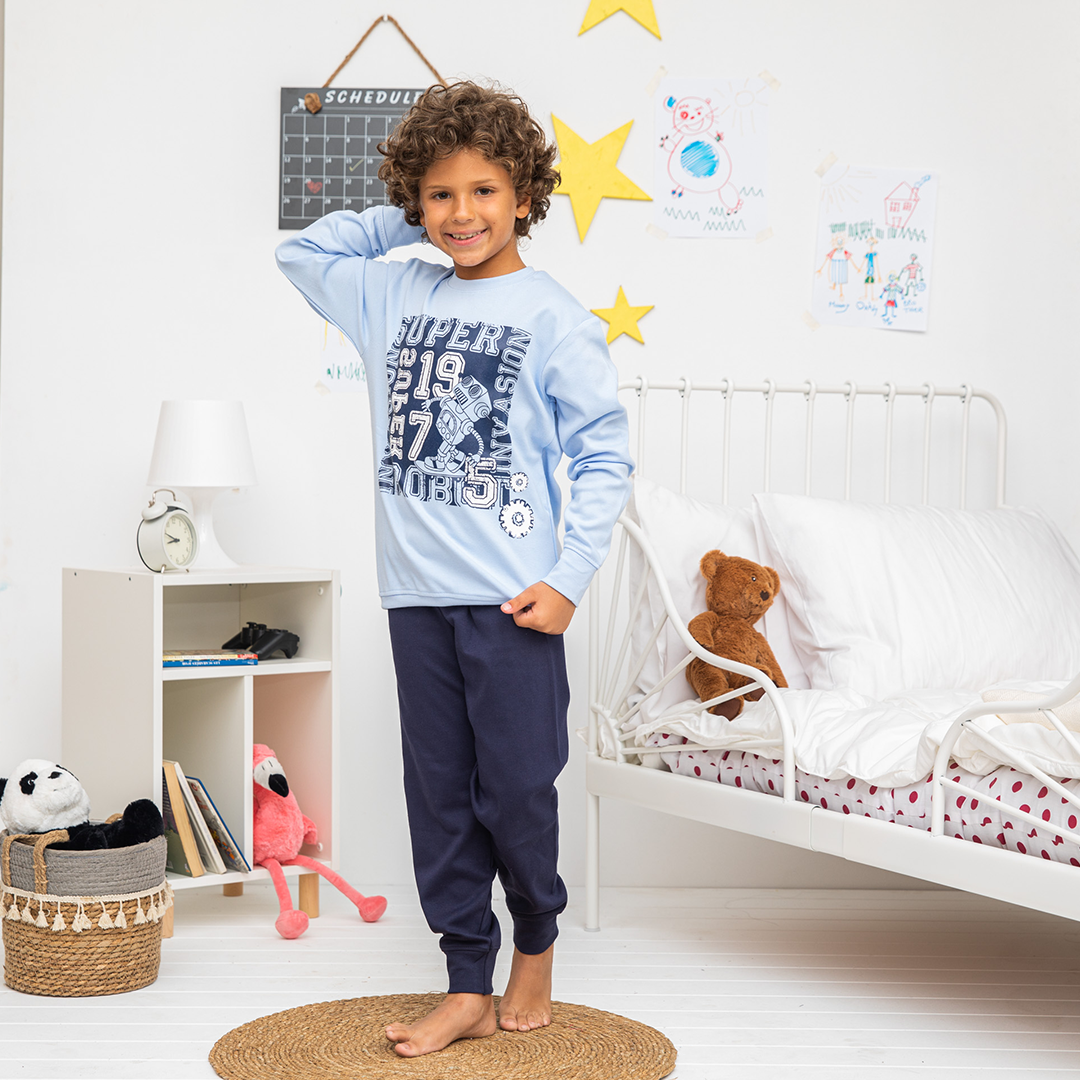 SUPER ROBOT بيجاما اولادي