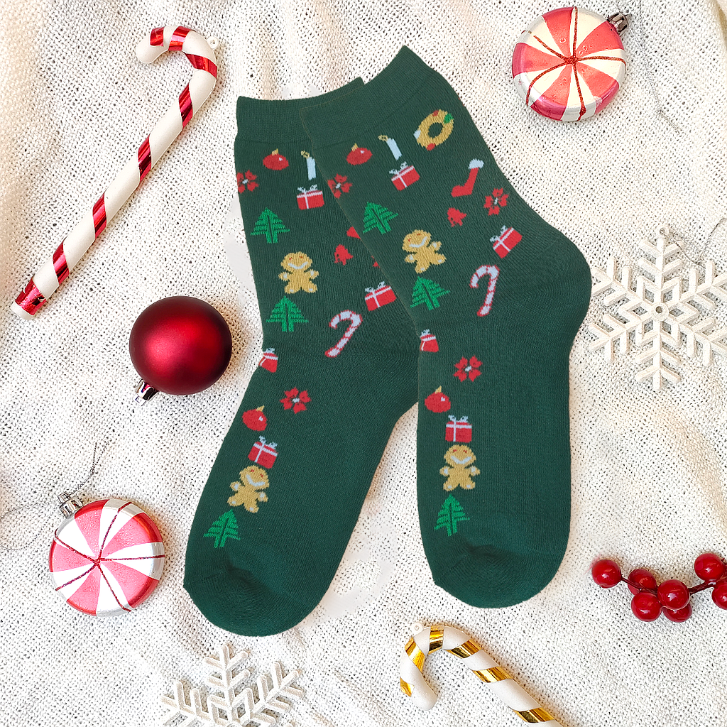 christmas women's drink leg towel shapes