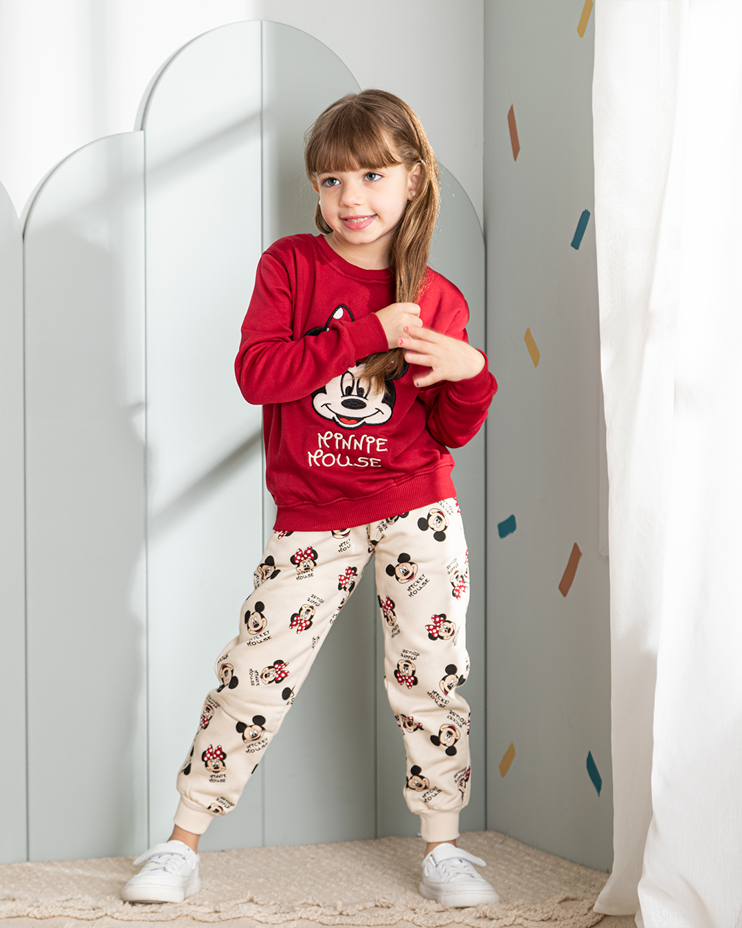 Minnie Mouse girls' pajamas