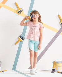 Little Geo, my girls' pajamas, and a pentacore