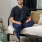 Dotted men's pajamas