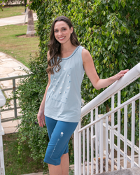 flower بيجامه حريمي برمودا ورد