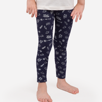 MAKE CHANGE Girls' leggings heart - feather 