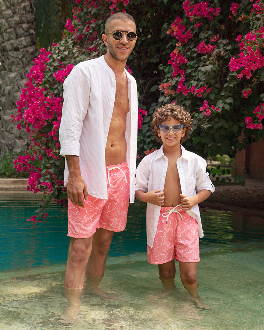 Printed baby swimsuit