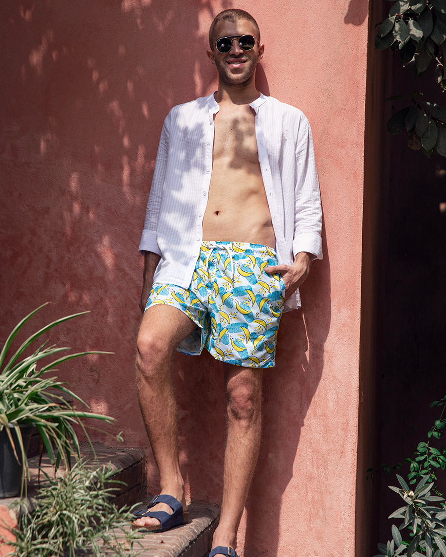 مايوه رجالي مطبوع