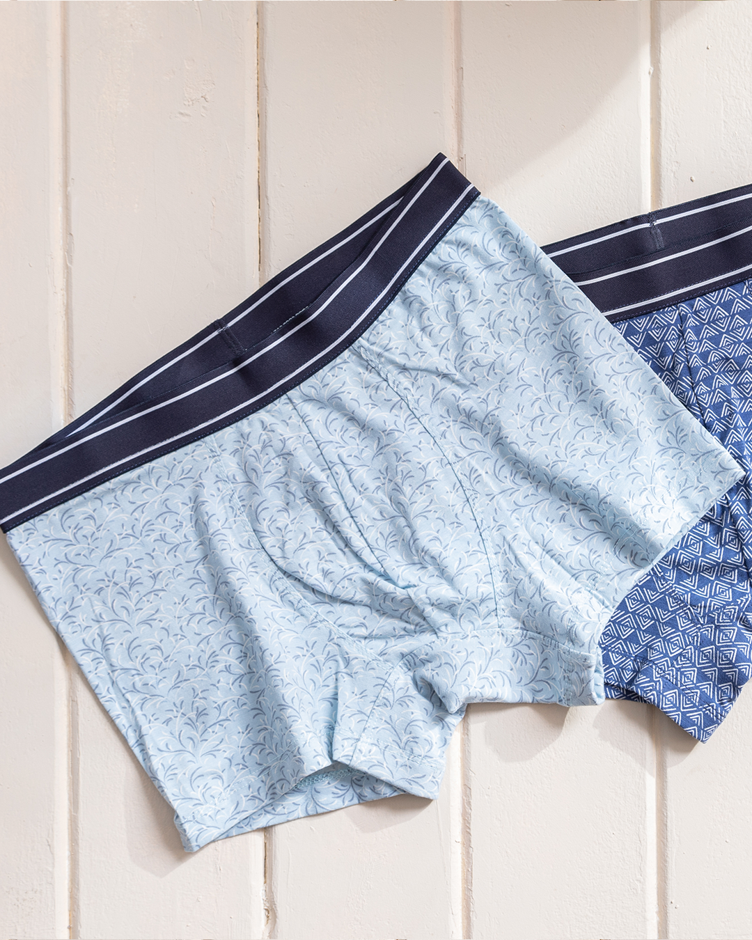 بوكسر رجالي مطبوع موج بحر