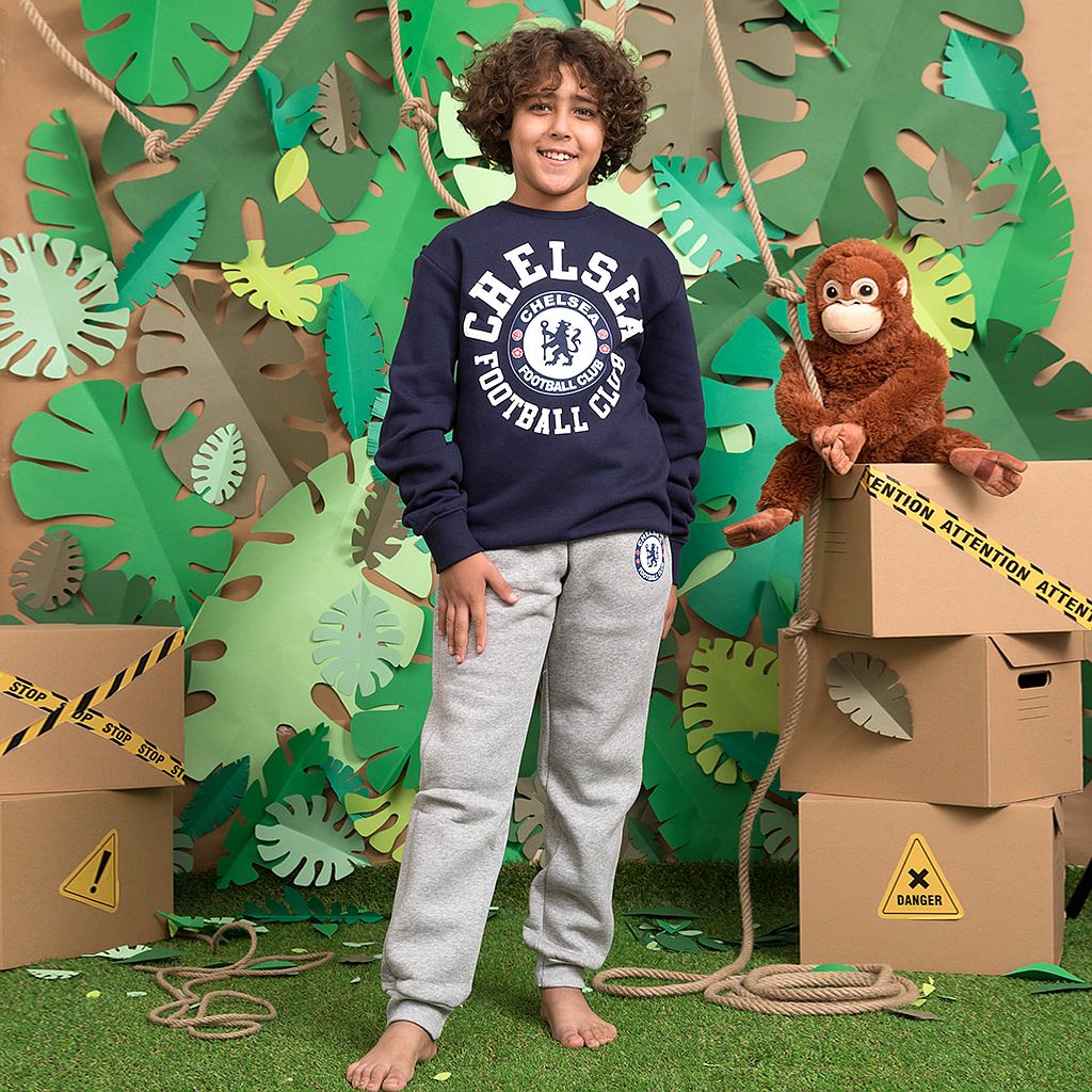 CHELSEAMy boys' pajamas are round