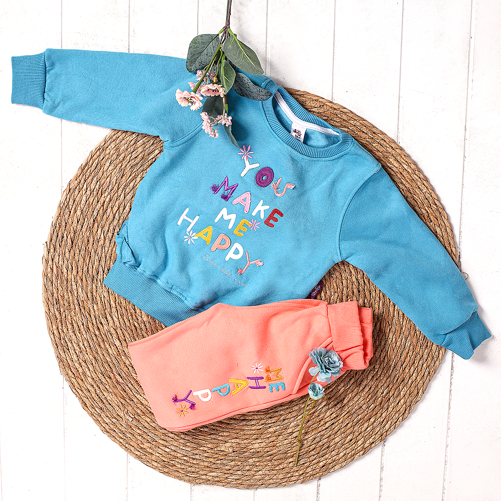 YOU MAKE ME HAPPY Girls' pajamas