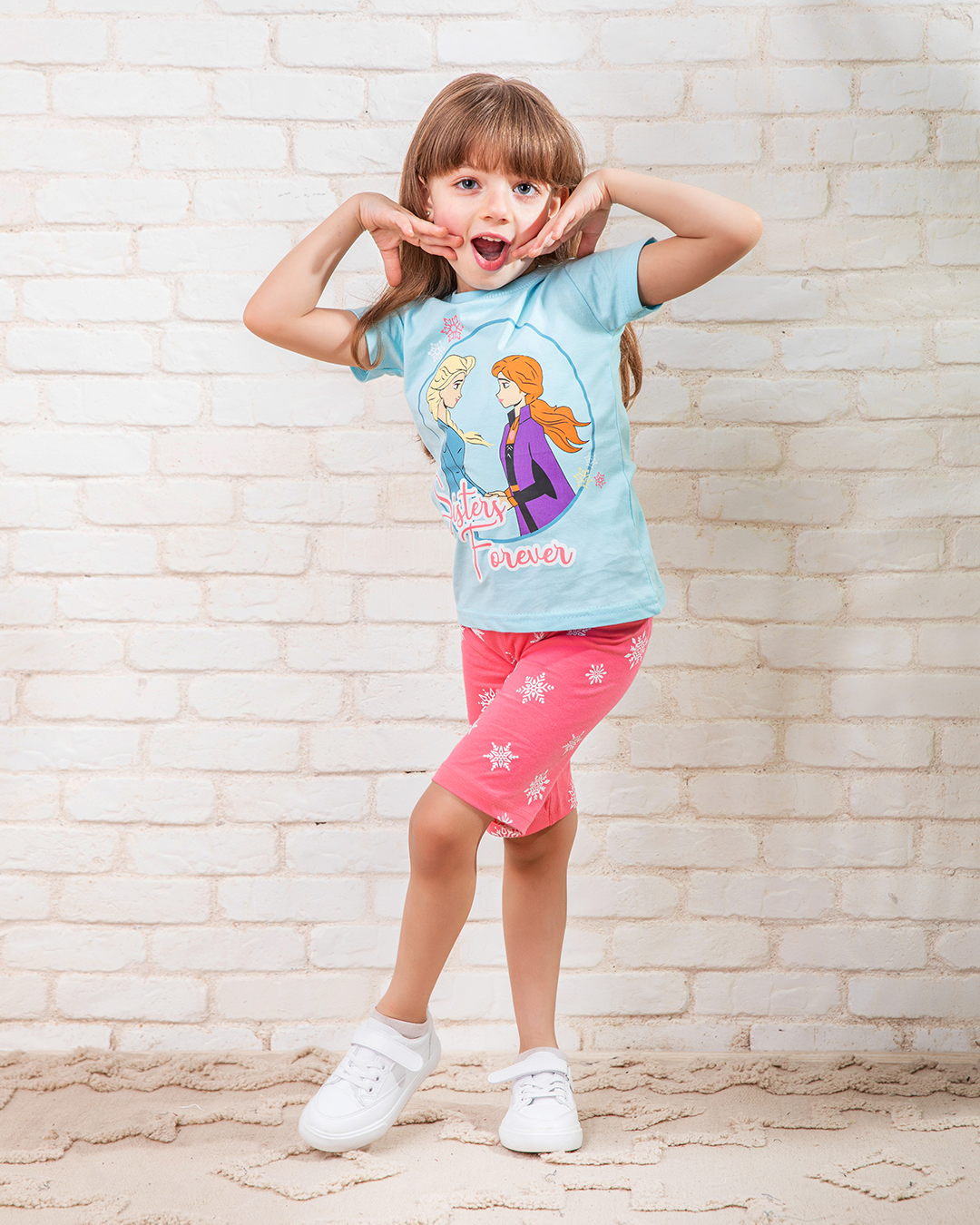 Sister Forever girls' pajamas shorts