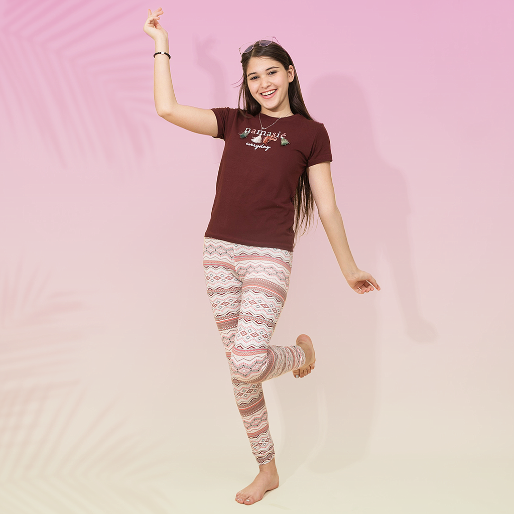 NAMASIE printed pajama pants