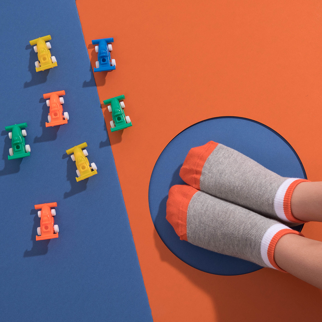 Baby Socks Half Socket Lycra Pack 3