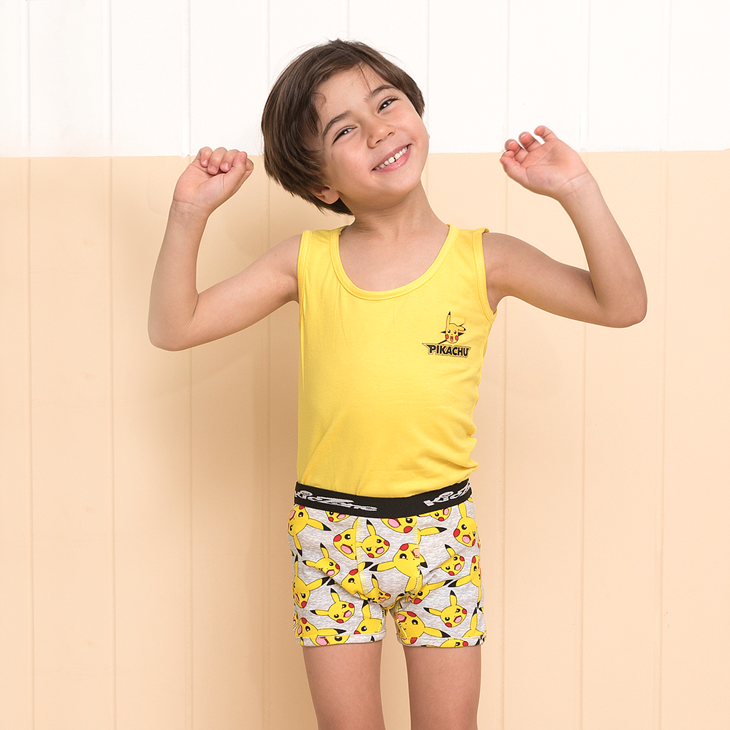 PIKACHUطقم اولادي مطبوع