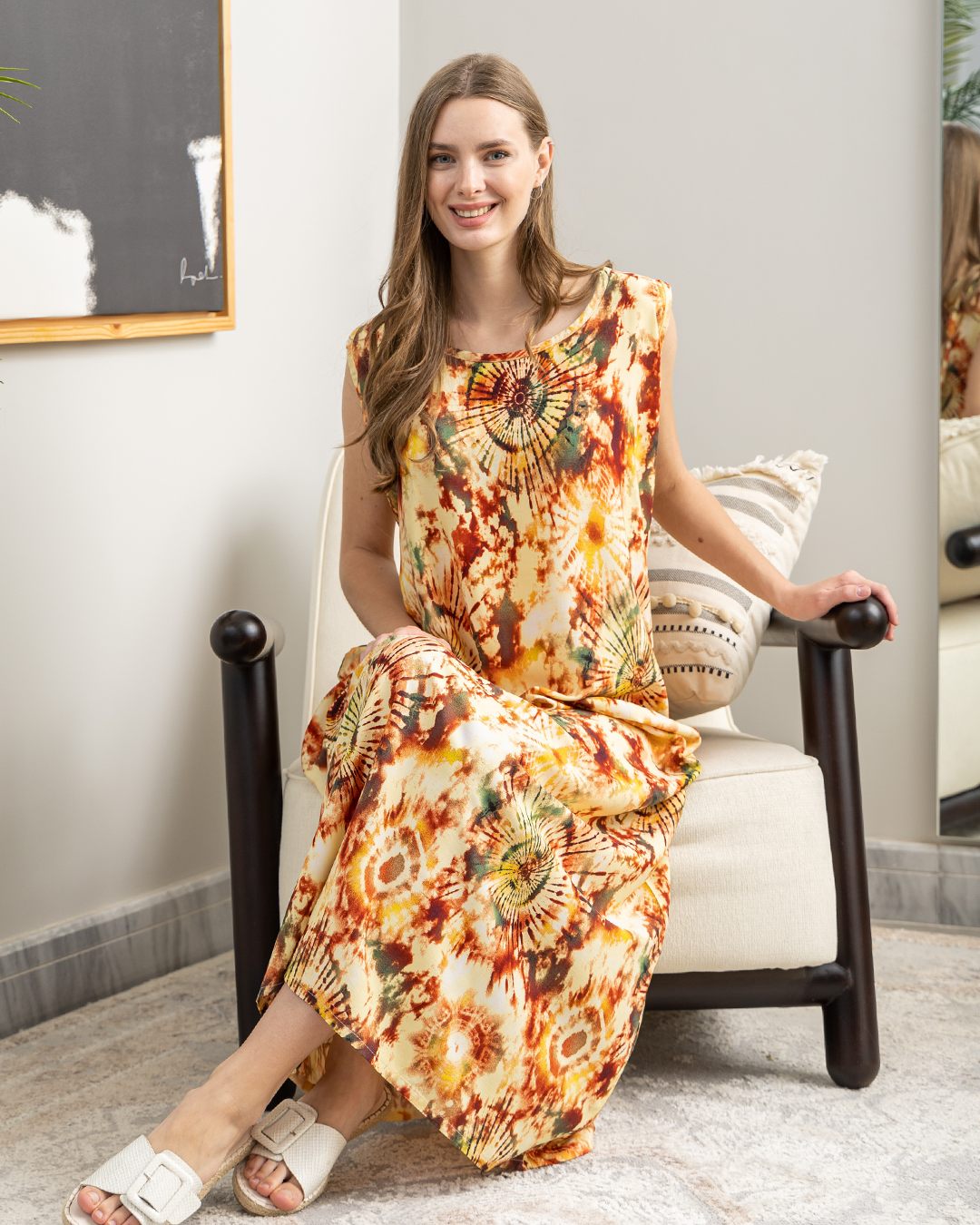 قميص فسكوز كت طويل 27