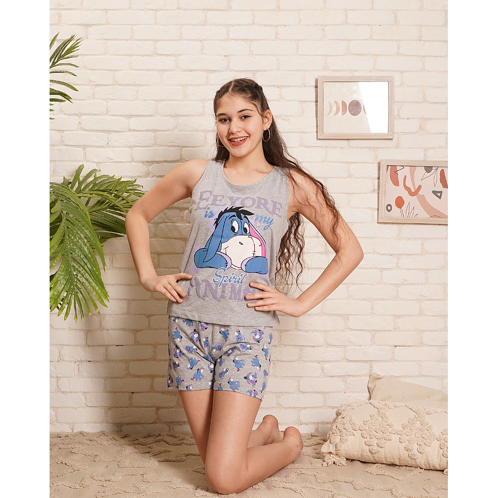 EEYORE girls' pajamas, shorts