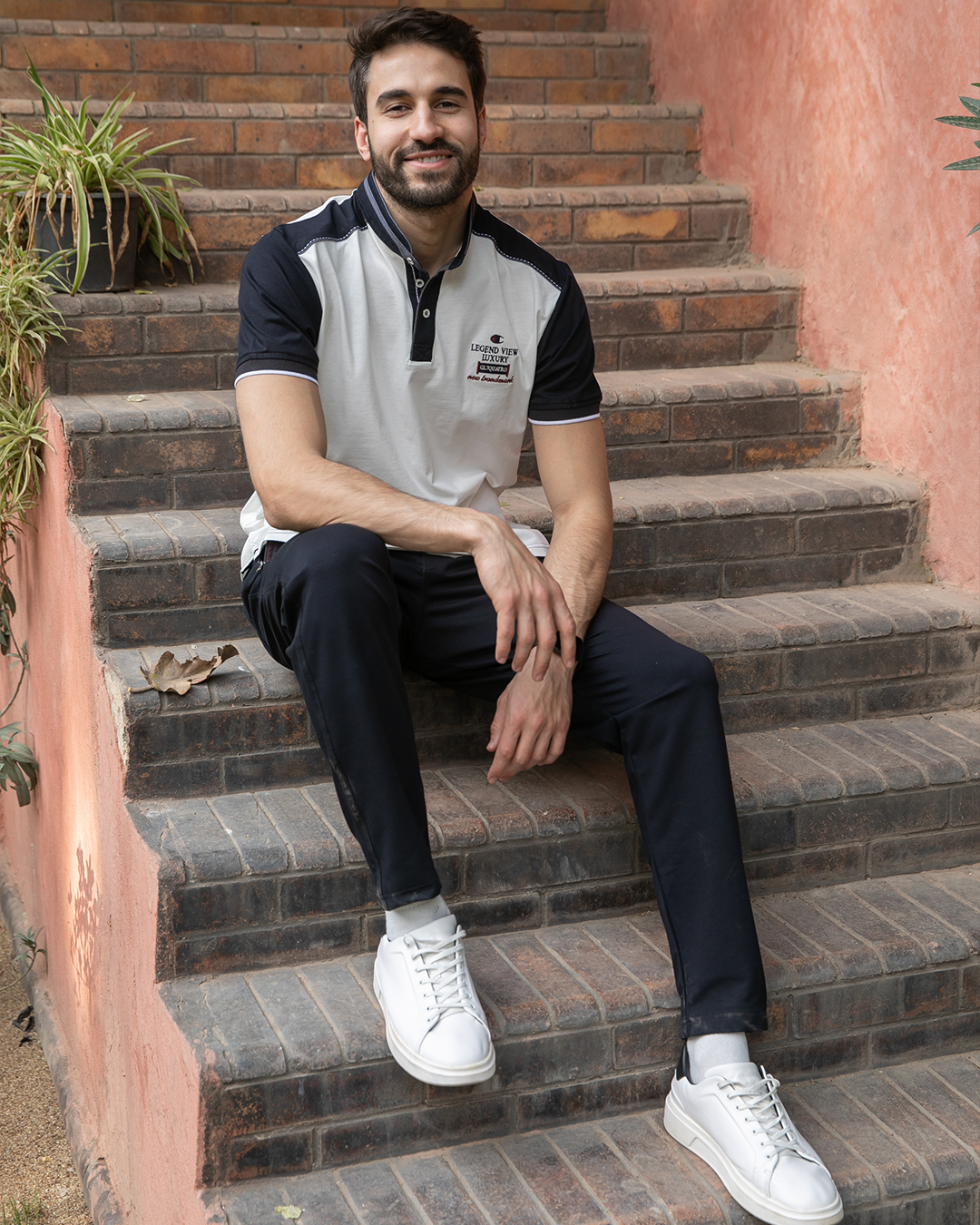 LEGEND VIEW Men's button-down pajamas