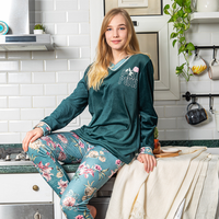 CRL PWR بيجاما حريمي الورده