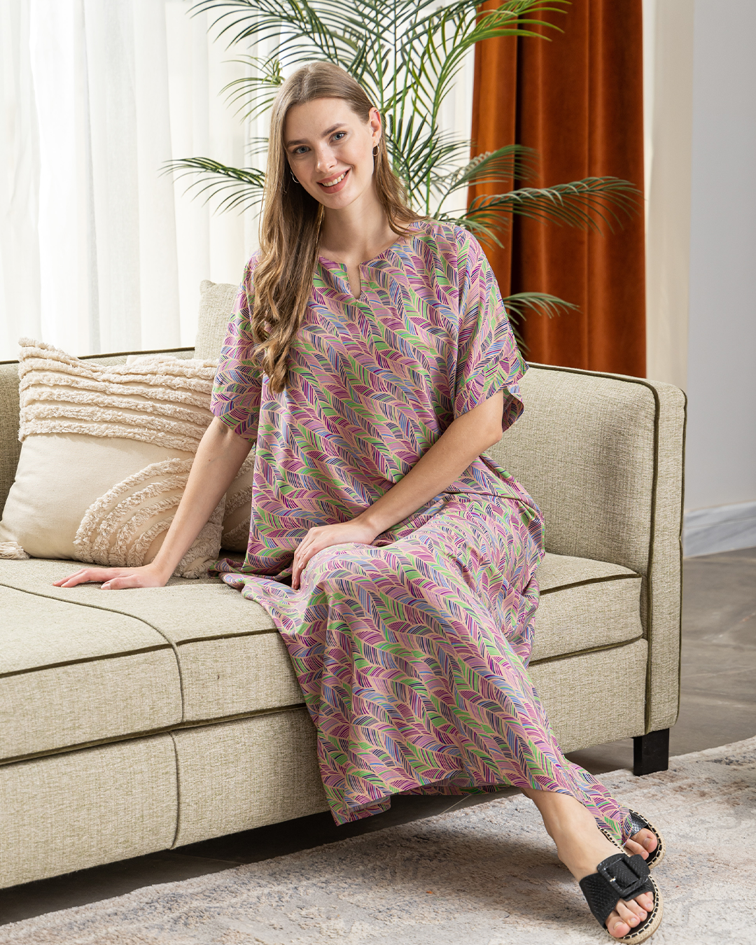 Viscose shirt, half sleeve 105