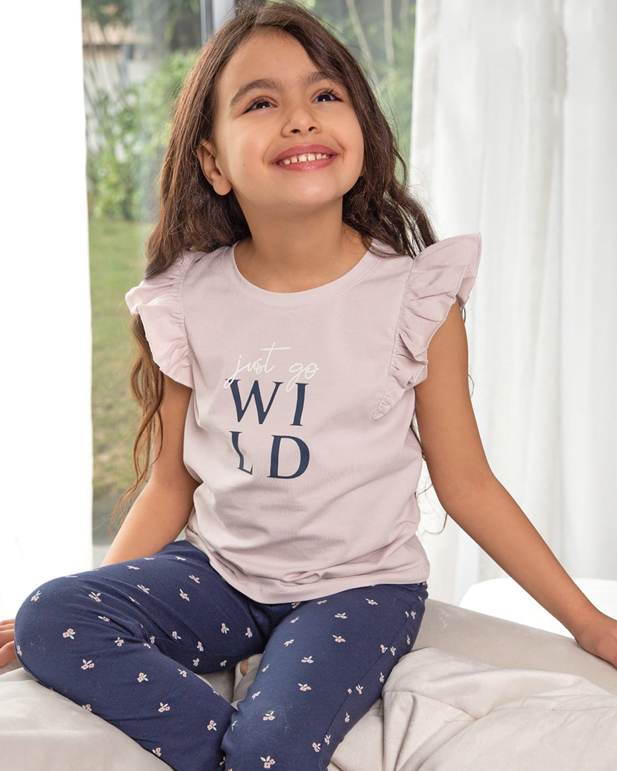 WILD بيجامه بناتي