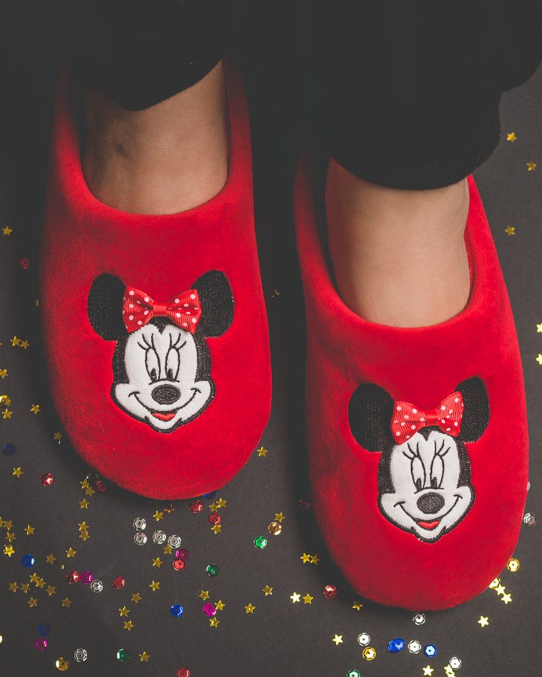 Pantofly Minnie Mouse for girls and women