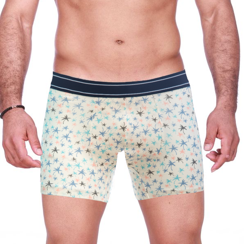 بوكسر رجالي مطبوع نخل