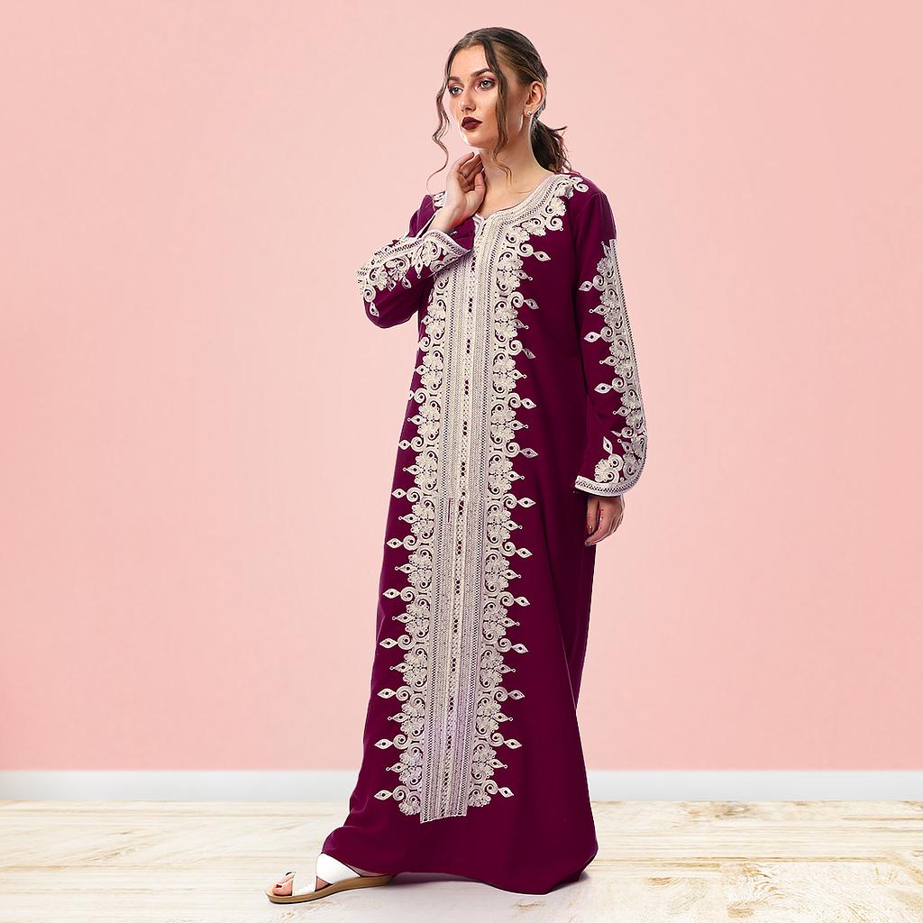 عباية كتان زراير طويل - 2segypt