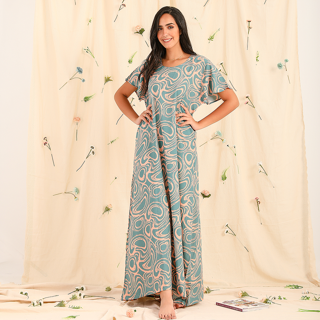 Long Japanese viscose shirt 