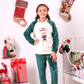 merry christmas  بيجاما أطفالي الغزاله