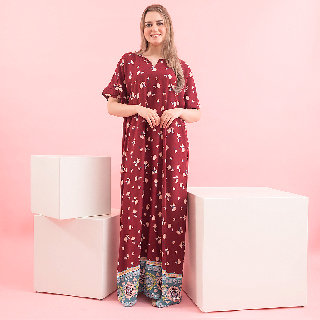 Viscose half sleeve 14 wooded