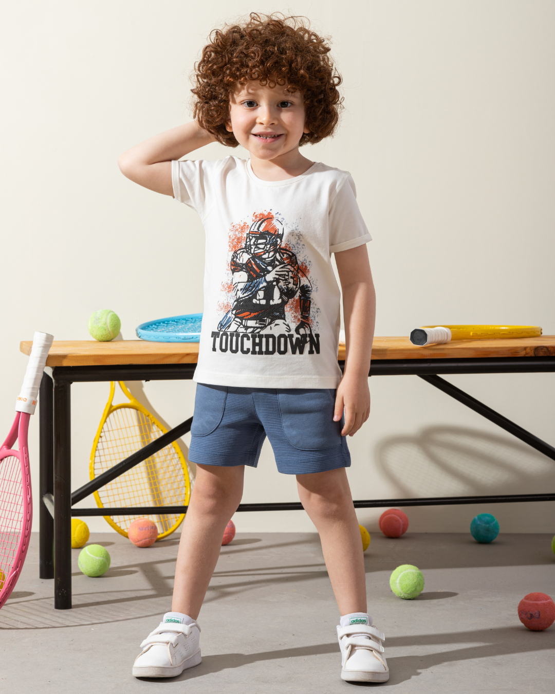 american football بيجامه اولادي شورت