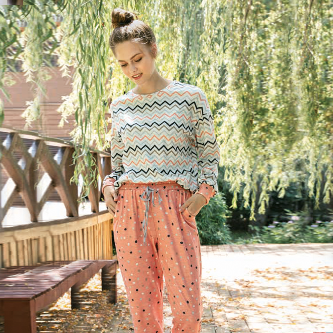 Zigzag women's pajamas