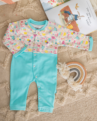 baby bee happy Girls printed jumpsuit