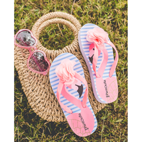 My children's flamingo slippers