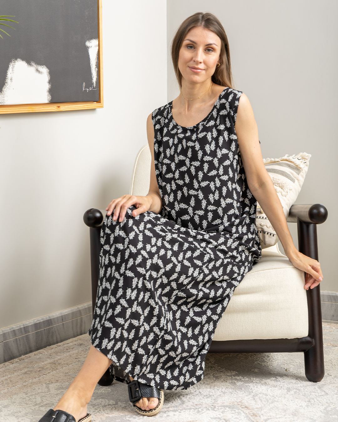 قميص فسكوز كت طويل 24