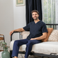 Dotted men's pajamas