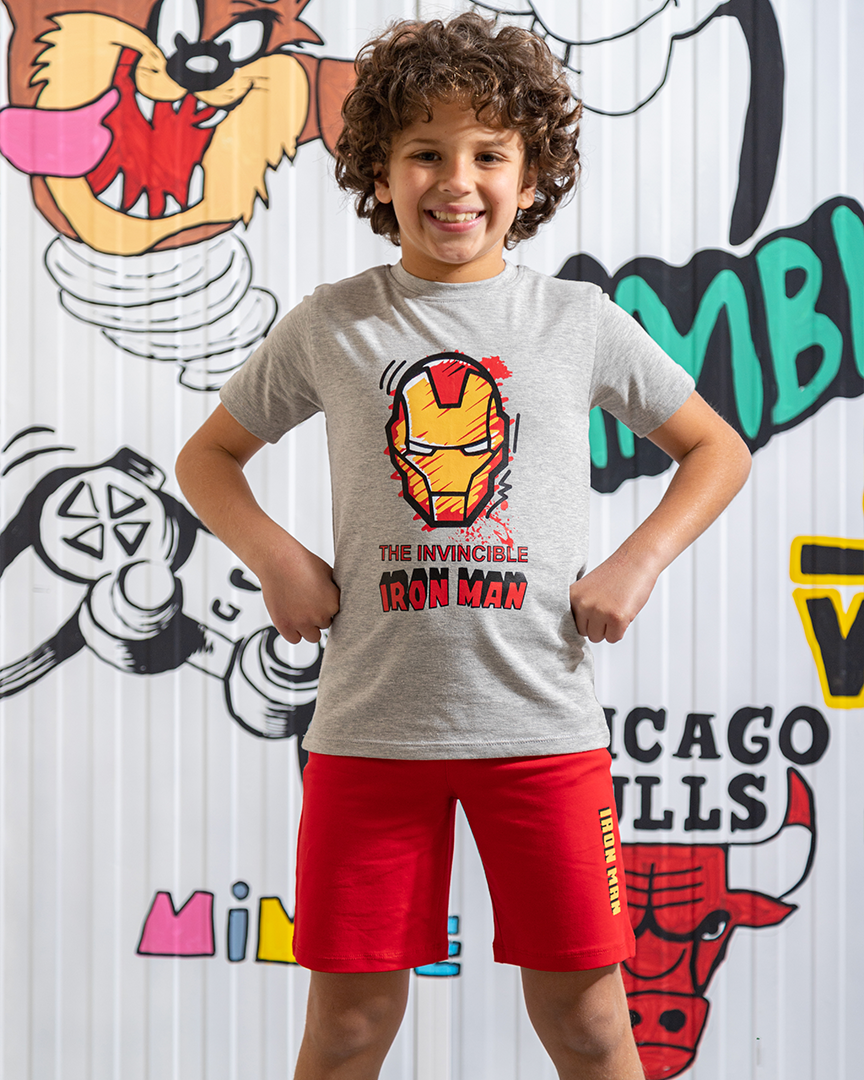 MARVY IRON MAN بيجامه اولادي