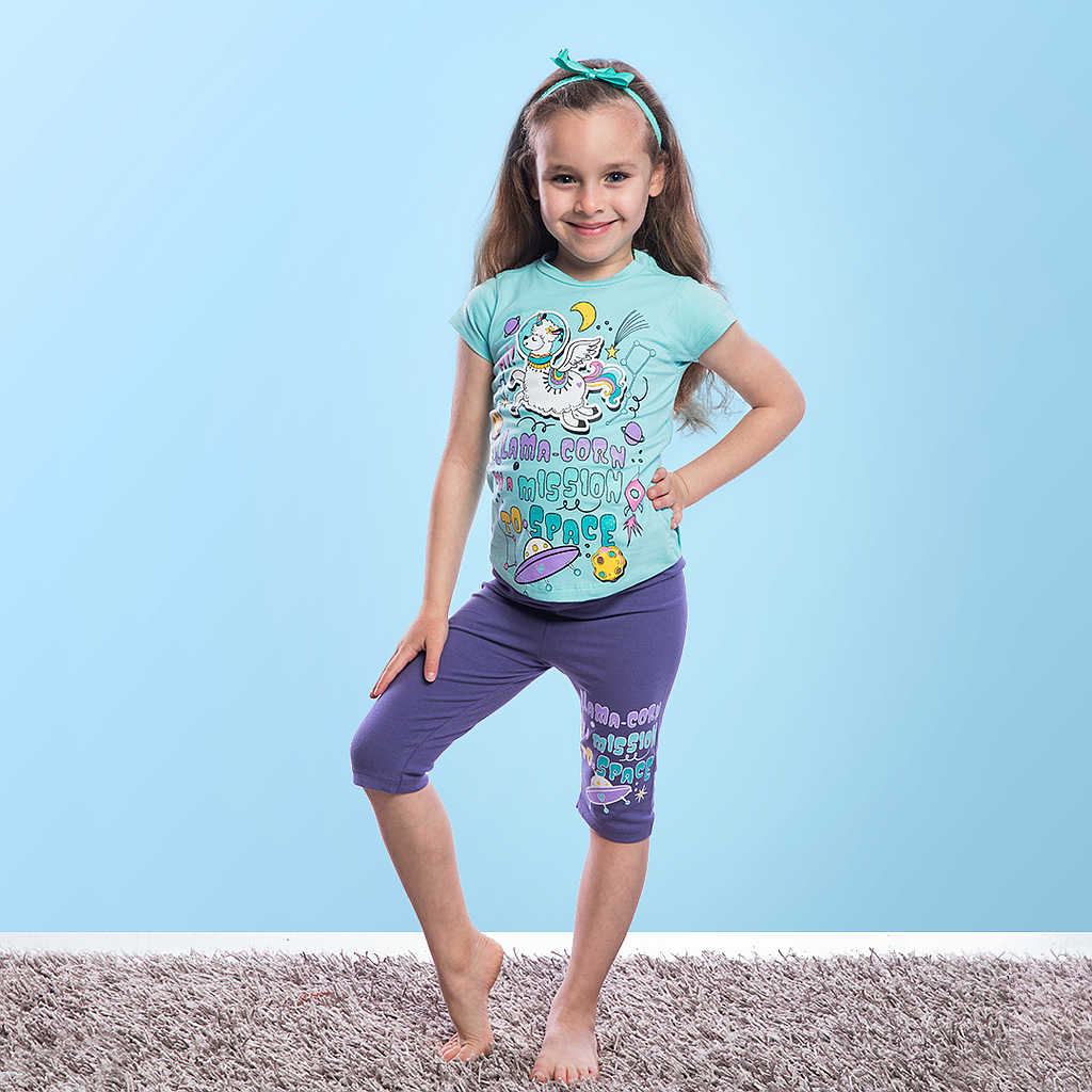 LLAMA CORN بيجاما بناتي - 2segypt