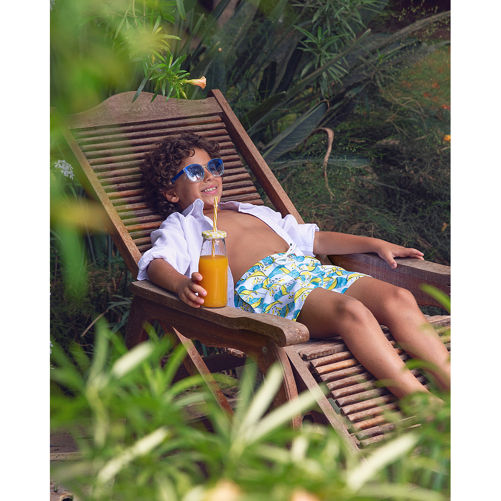 Printed baby swimsuit