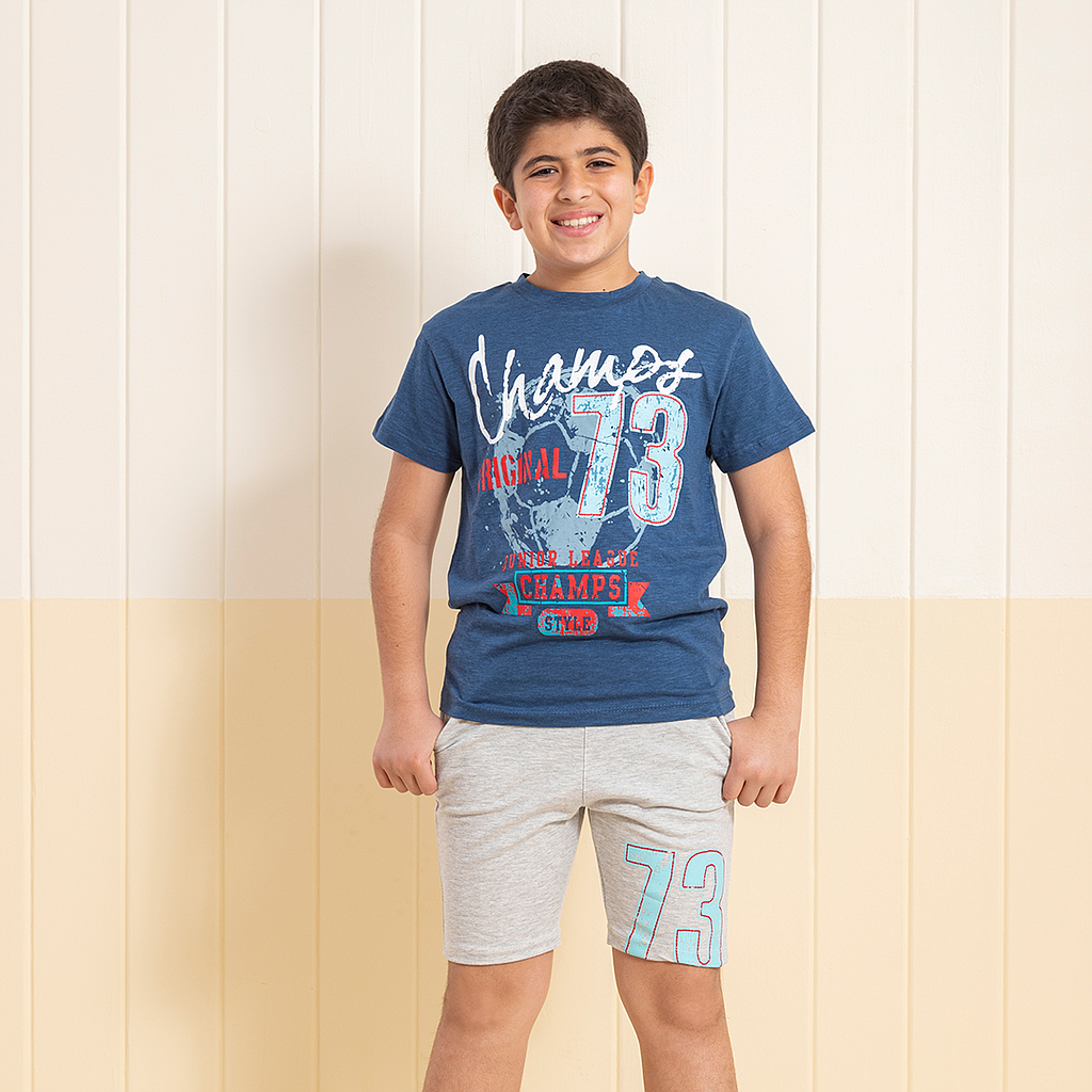 Champs73 بيجاما اولادى نص كم وشورت
