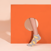Orange women's socket
