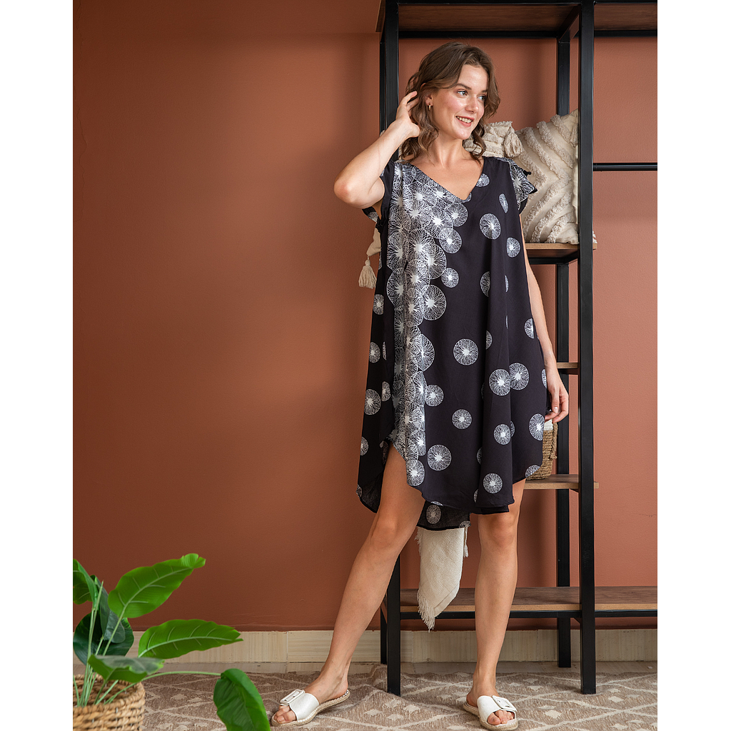 قميص فسكوز قصير 73